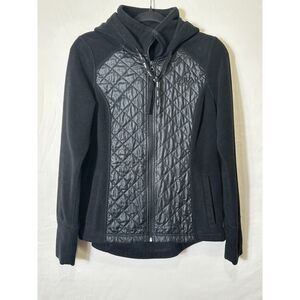 Fila Sport Women's Run Swift Quilted Polar Fleece Workout Jacket Size S